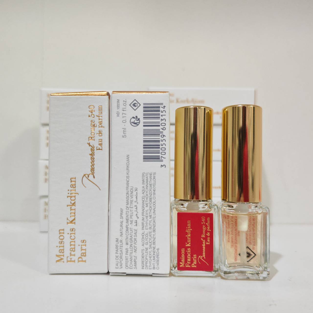 น้ำหอมแท้ Maison Francis Kurkdjian Baccarat Rouge 540 Eau de Parfum 5ml แบบสเปรย์