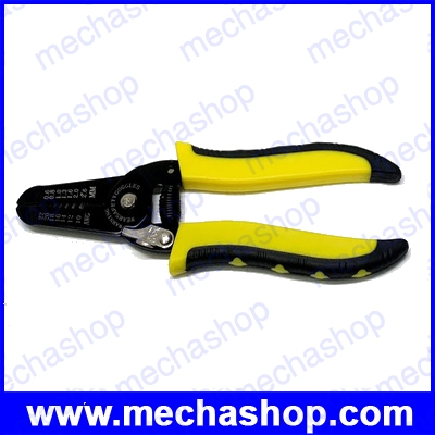 คีมย้ำ คีมตัด คีมจับ คีมปลอก pliers คีมย้ำ ตัด ปลอกสาย HS-1041C 0.9-6mm2