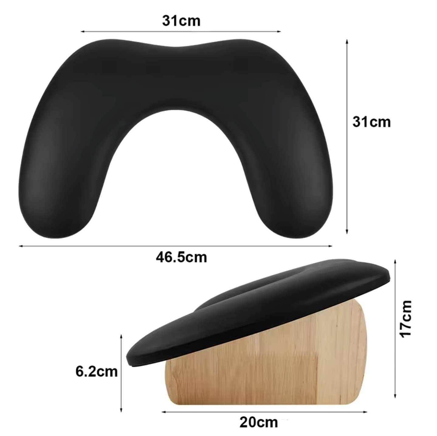 หมอนรองมือทำเล็บ หมอนรองแขน หนังPU ขาตั้งพับเก็บได้ มีให้เลือก3สี