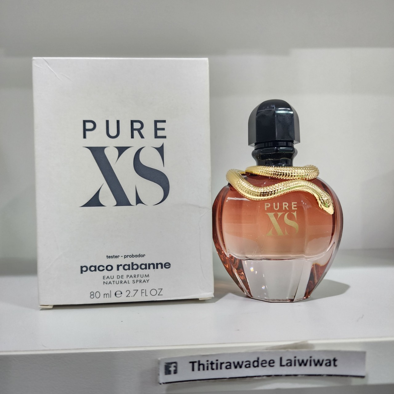 น้ำหอมแท้ PACO RABANNE Pure XS for Her EDP 80ml กล่องเทสเตอร์