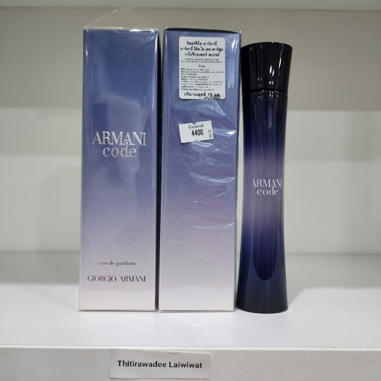 น้ำหอมแท้แบ่งขาย Giorgio Armani Code EDP หญิง 💕Travel Size แบบทดลอง