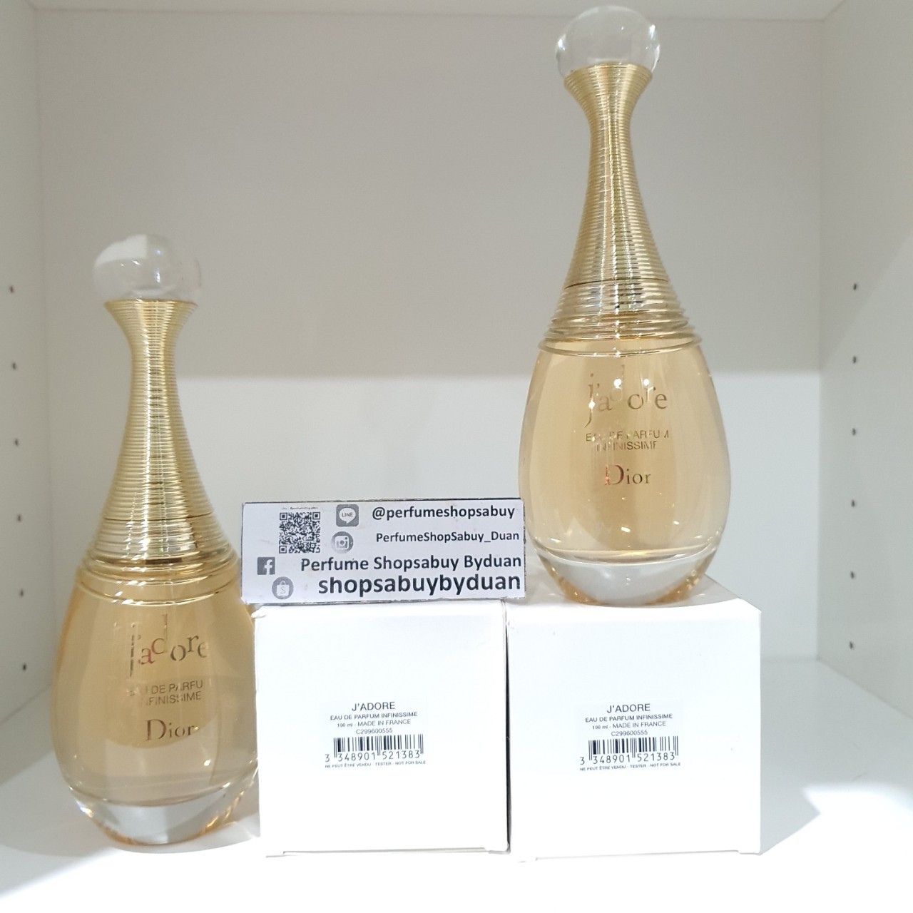 น้ำหอมแท้แบ่งขาย Christian Dior J’Adore Jadore Infinissime EDP 💕Travel Size แบบทดลอง