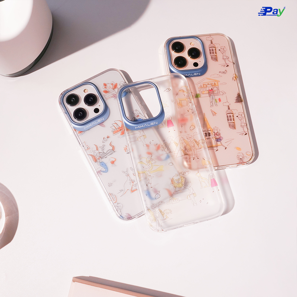 เคสโทรศัพท์ iPhone Mikalen ลายการ์ตูน สำหรับ 14ProMax/14