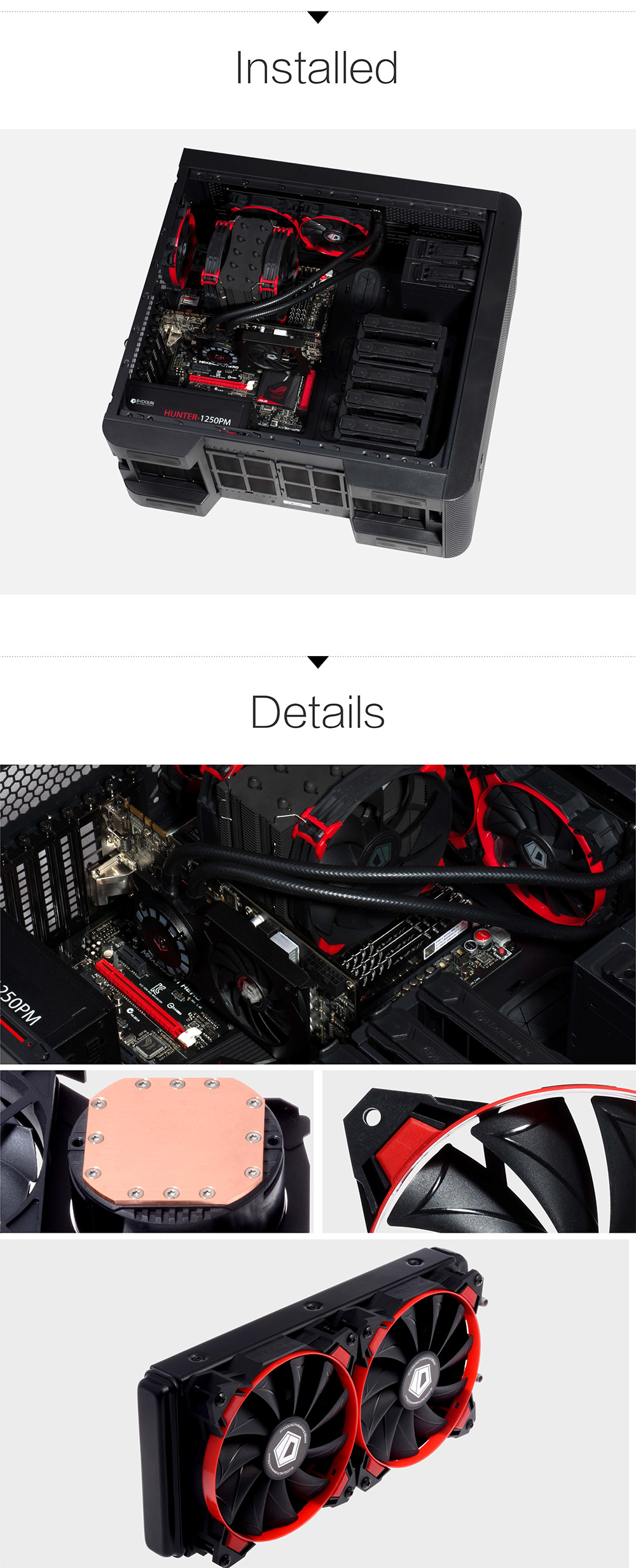 ID-COOLING FROSTFLOW 240G อุปกรณ์ระบายความร้อนการ์ดจอ