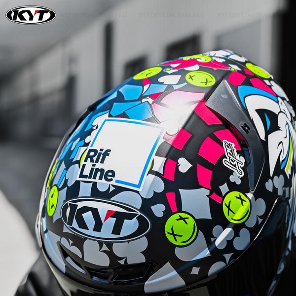 KYT รุ่น TT-Course ลายแข่ง RICCARDO ROSSI MATT Replica