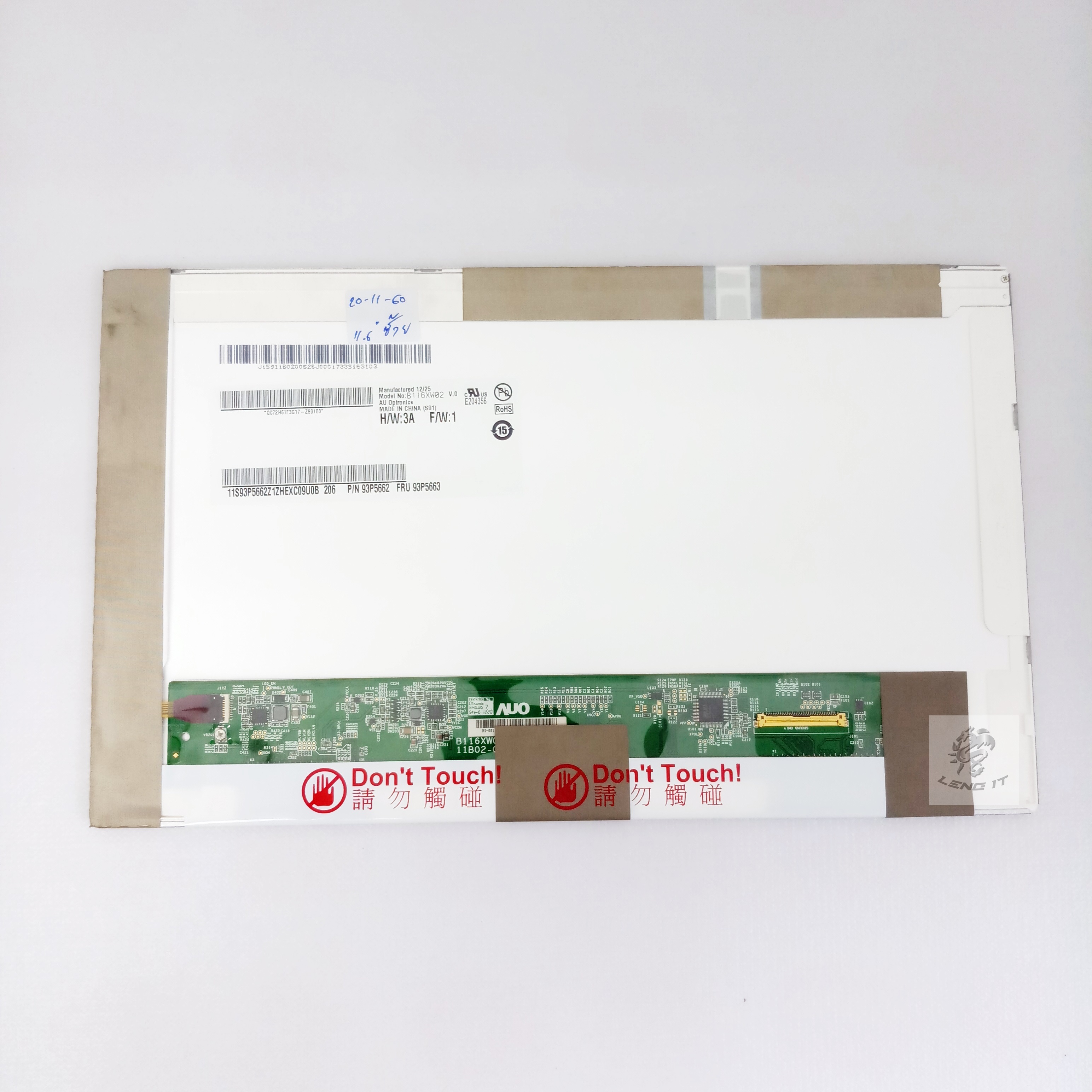 LED Panel จอโน๊ตบุ๊ค ขนาด 11.6 นิ้ว Widescreen 40 PIN (ใช้ได้กับทุกรุ่น)