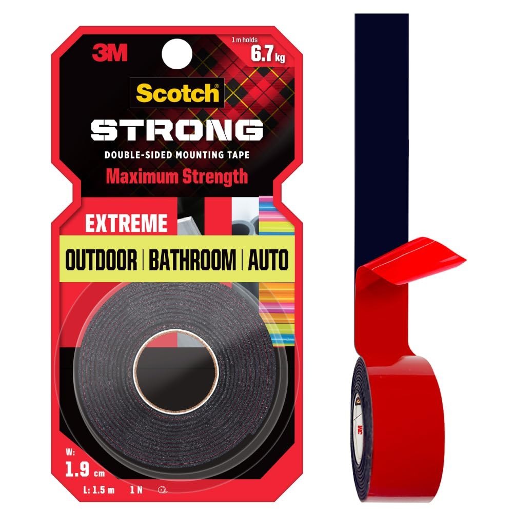 3M Scotch กาว 2 หน้า หนา 1.14 มม. แรงยึดติดสูง Extreme 3เอ็ม