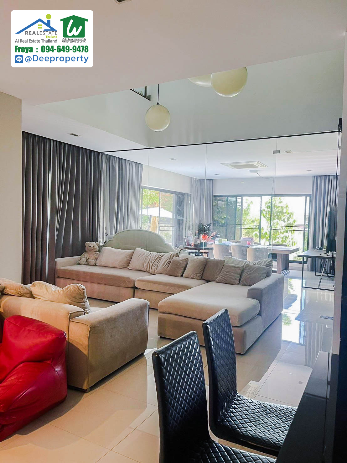 ขายบ้านหลังใหญ่ บนที่ดิน 1 ไร่กลางเมือง พร้อมสระว่ายน้ำ Pool Villa ซอยจรัญ 35 สุดหรู ตกแต่งพร้อมอยู่ 🌳