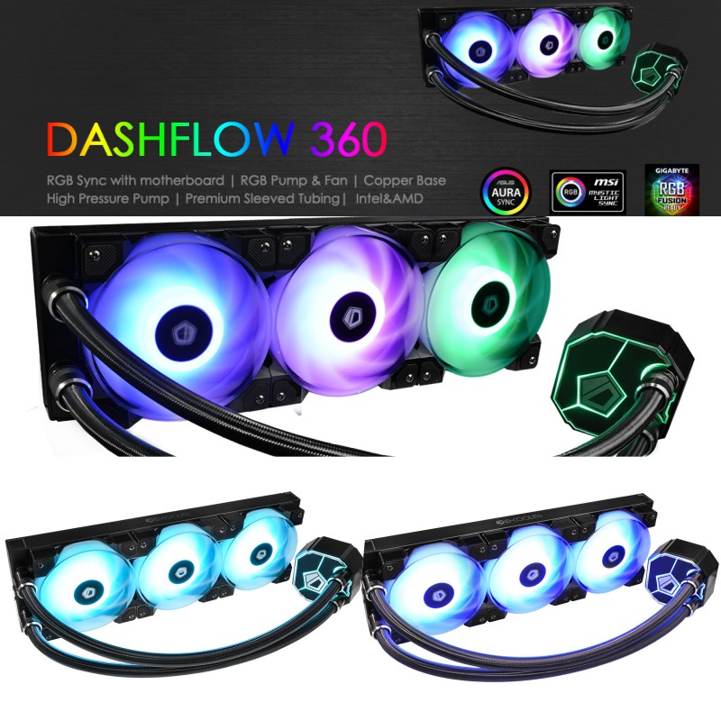 ID-COOLING DASHFLOW 360 RGB ระบบระบายความร้อนCPU