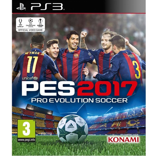 PS3: PES - Pro Evolution Soccer 2017 (Z2) [ส่งฟรี EMS]