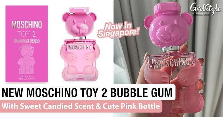 น้ำหอมจิ๋วมินิ Moschino Toy 2 Bubble Gum Eau De Toilette 5ml แบบแต้มมีกล่อง ( Mini Perfume น้ำหอมขนาดพกพา) น้ำหอมจิ๋วมินิ ขวดน่ารัก ตั้งโชว์ก็สวย พกพาก็สะดวก หัวแต้มตามจุดชีพจร