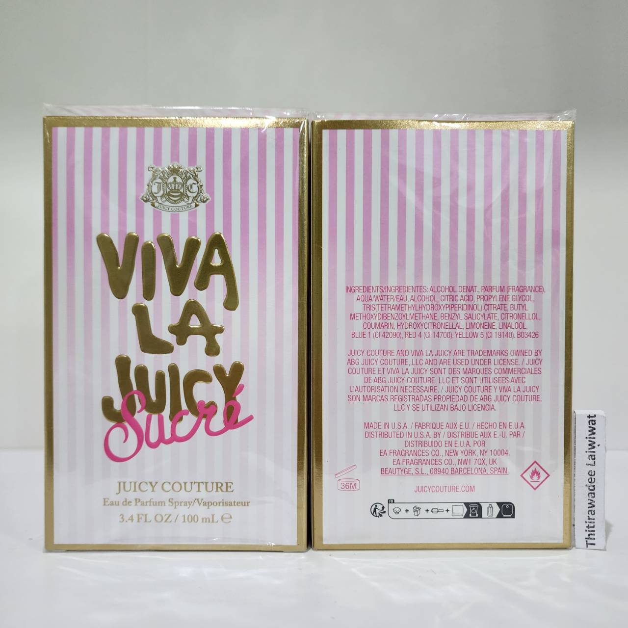 น้ำหอมแท้ Juicy Couture Viva La Juicy Sucre 100ml กล่องซีล ลิมิเต็ทหายาก