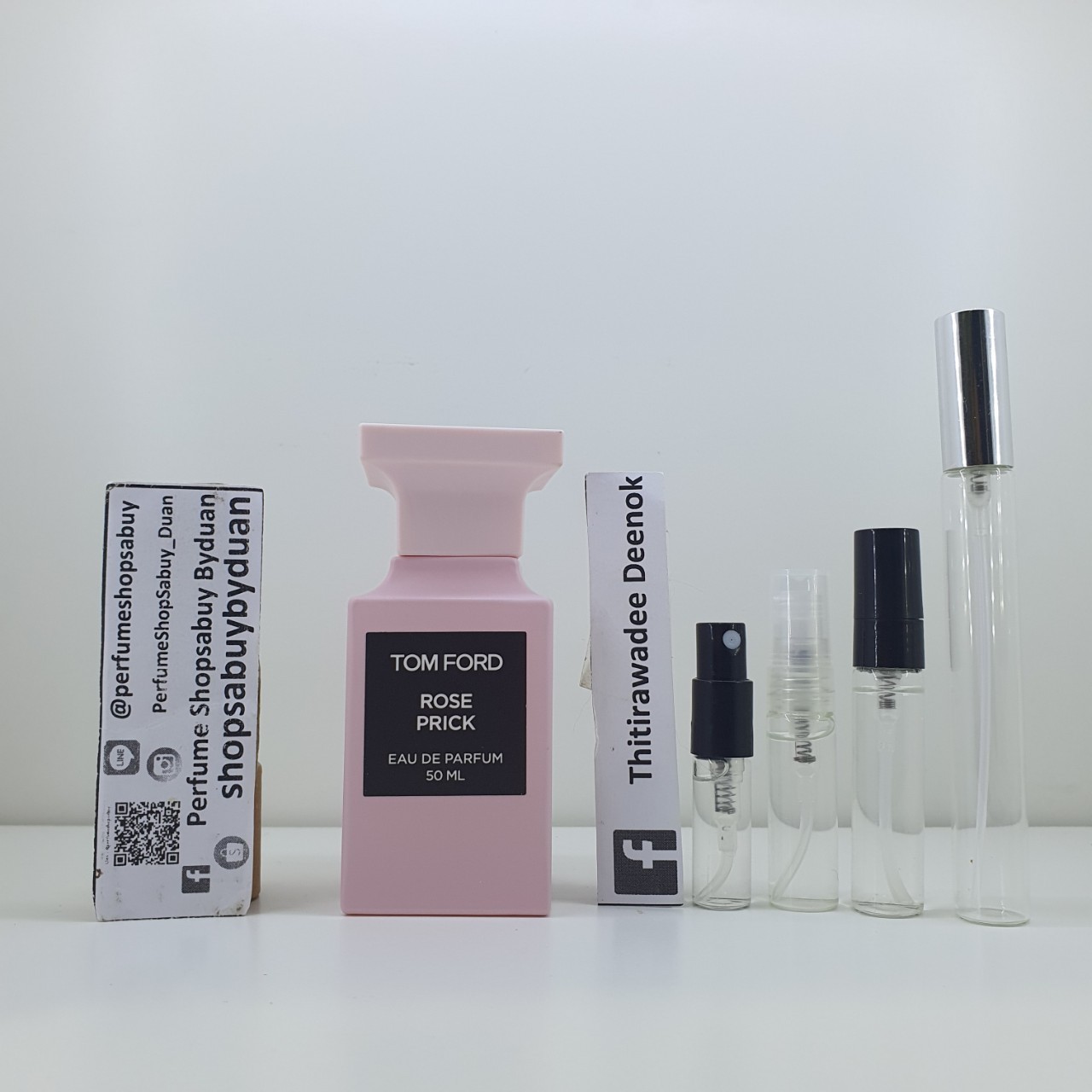 น้ำหอมแท้แบ่งขาย Tom Ford Rose Prick เปิดแบ่งขายน้ำหอม จินยอง💕Travel Size #แบบทดลอง