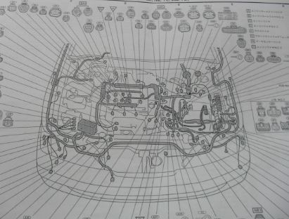 หนังสือ วงจรไฟฟ้า (wiring diagram) รถยนต์ Toyota Windom ปี 98 เครื่องยนต์ 1MZ-FE, 2MZ-FE