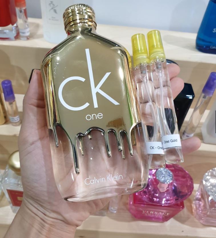 น้ำหอมแท้แบ่งขาย Calvin Klein CK One Gold Limited Edition(unisex) 💦แบ่ง 💕Travel Size แบบทดลอง