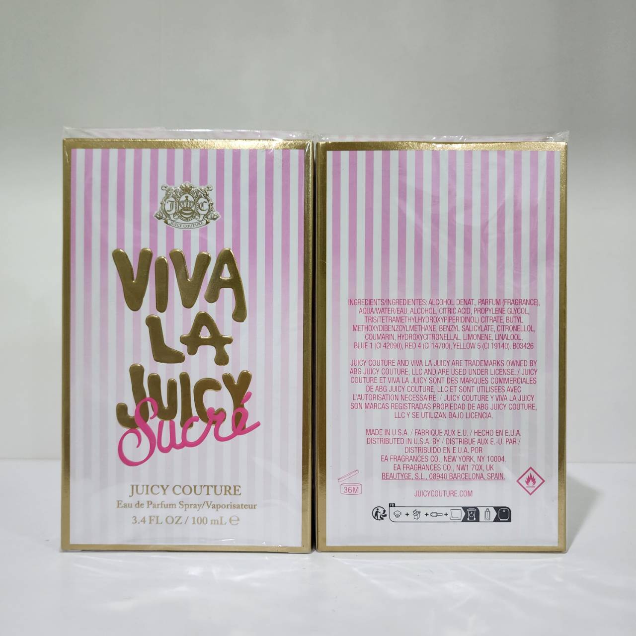 น้ำหอมแท้ Juicy Couture Viva La Juicy Sucre 100ml กล่องซีล ลิมิเต็ทหายาก