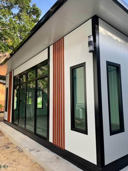 ออฟฟิศสำเร็จรูป บ้านสำเร็จรูป 4.00x8.00 เมตร