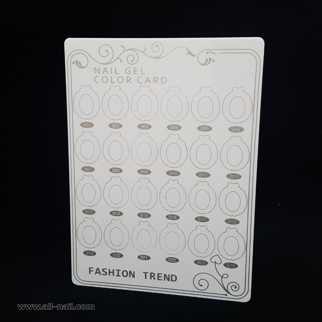 ชาร์ตโชว์เล็บ แบบมีขาตั้ง