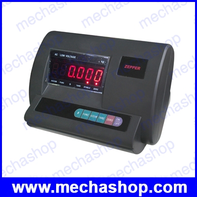 เครื่องชั่งดิจิตอลตั้งพื้น ตาชั่งดิจิตอล Digital Scale ชั่งได้ 30kg/5g, 60kg/10g, 100kg/10g, 150kg/10g, 300kg/20g, 500kg/50g แท่นชั่งเป็นเหล็กฝาครอบเป็นสเเตนเลส ยี่ห้อ ZEPPER รุ่น A12E-EA(จีน)