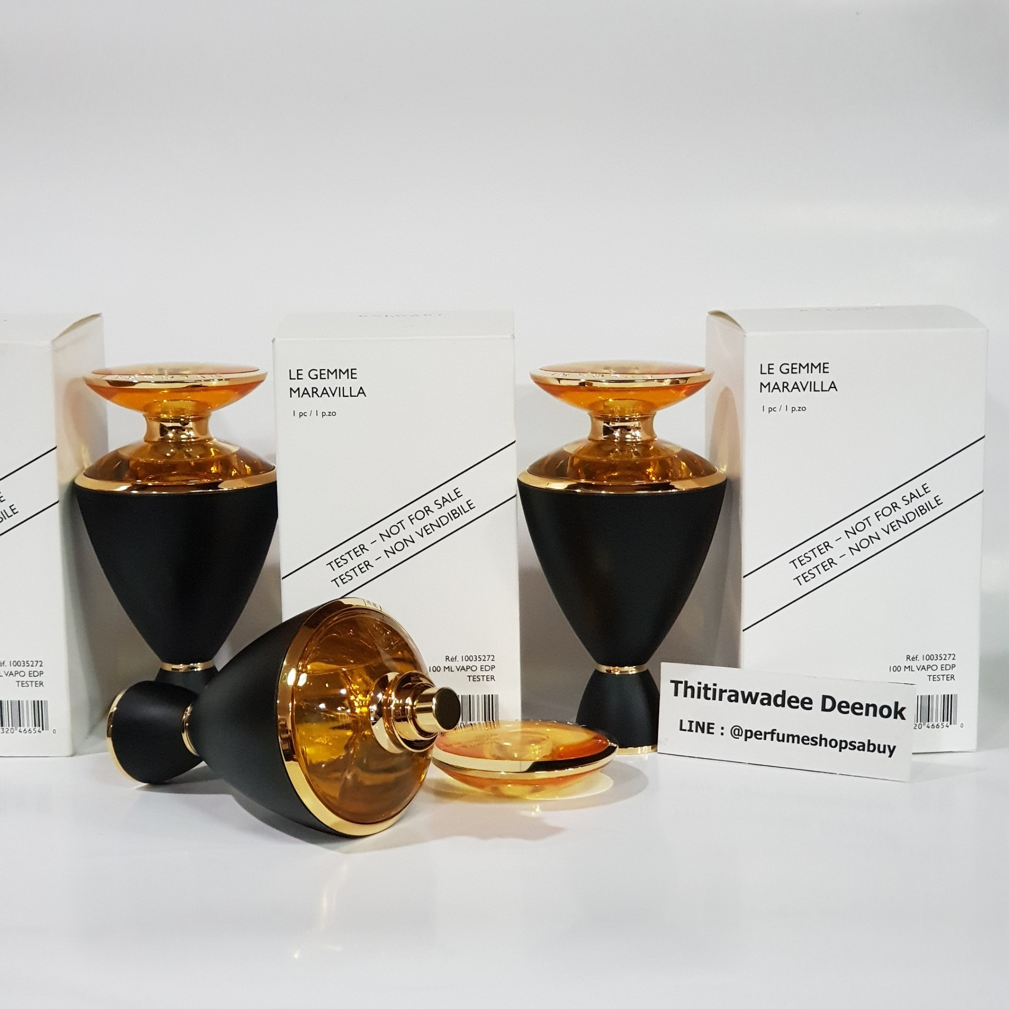 น้ำหอมแท้ Bvlgari LE GEMME COLLECTION Maravilla 100ml กล่องเทสโคเมี่ยมก้นขวดดำ