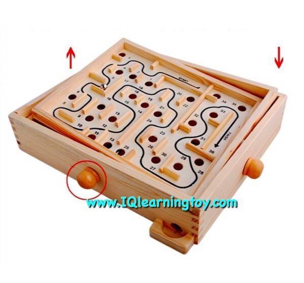 Labylinth XL เกมเขาวงกตฝึกสมาธิ ชุดใหญ่ ช่วยให้เล่นได้สนุกขึ้น ฝึกทักษะการควบคุมกล้ามเนื้อมือและสายตา สมองให้ทำงานสัมพันธ์กัน ฝึกสมอง ฝึกสมาธิ ส่งฟรี