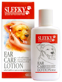 โลชั่นเช็ดทำความสะอาดหูสุนัข SLEEKY ขวดกลาง 100 ซีซี