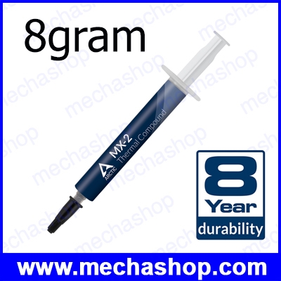 ซิลิโคนระบายความร้อน คุณภาพสูงของแท้ ARCTIC MX-2 8g thermal grease paste Compound pads cooling pad for CPU cooler water อายุใช้งาน 8 ปี