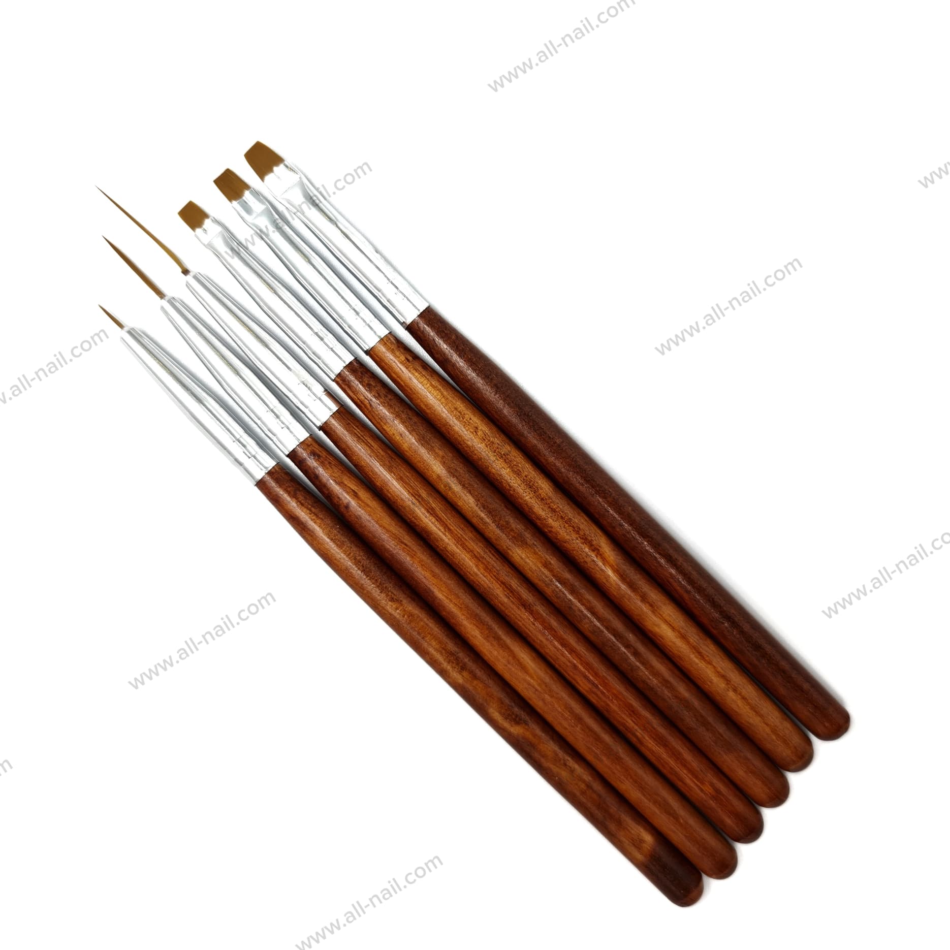 ชุดพู่กันเพ้นท์ พู่กันเพ้นท์ลายเส้น เพ้นท์ดอกไม้ 1ชุด/6แท่ง