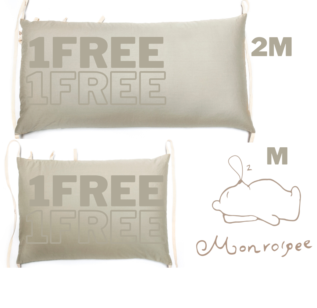 หมอนร้อยปี PRO 1 free1 2M แถม M พร้อมปลอกครบชุด with CASE