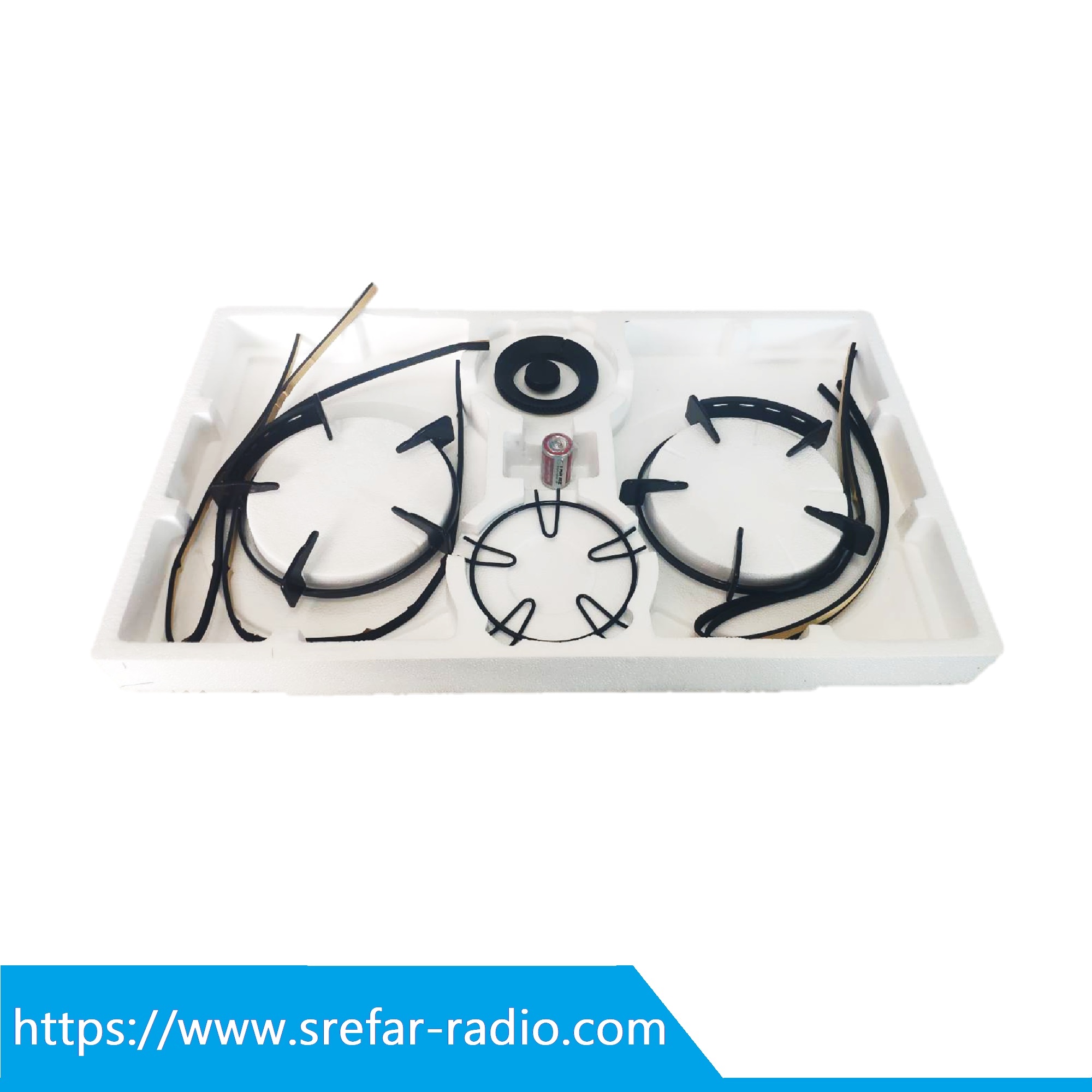 GFI-2162 เตากระจกคู่ NANOTECH (หัวผสม)