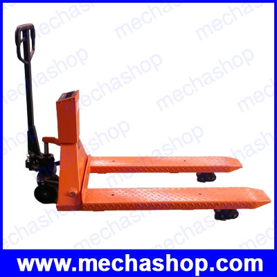 เครื่องชั่งน้ำหนักพาเลท เครื่องชั่งน้ำหนักสินค้าบนพาเลท 3000kg/500g Scale Pallet Truck 3000kg