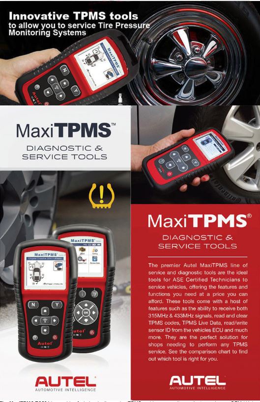 AUTEL MaxiTPMS TS501 TPMS Service Diagnostic Tool Auto Scan Diagnostic-Tool OBD2 Car Scanner Diagnostics OBDII Code Reader