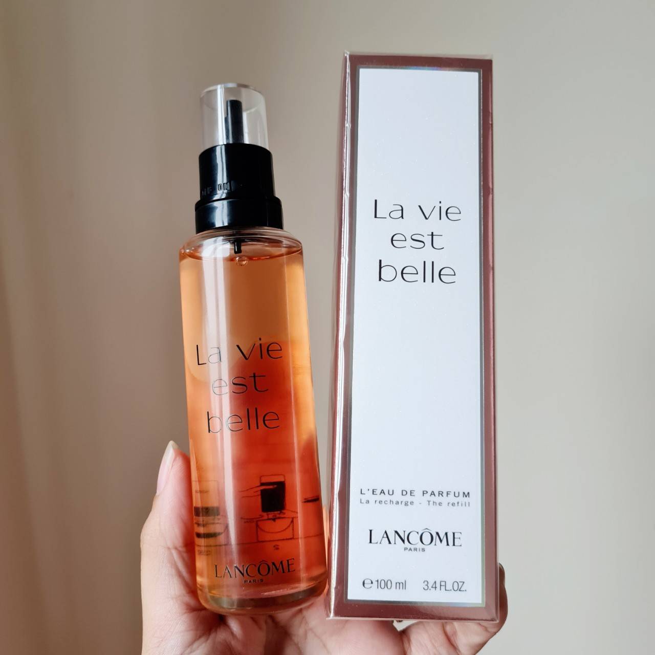 น้ำหอมแท้ Lancome La Vie Est Belle EDP 100ml Refill รีฟิล Recharge กล่องซีล