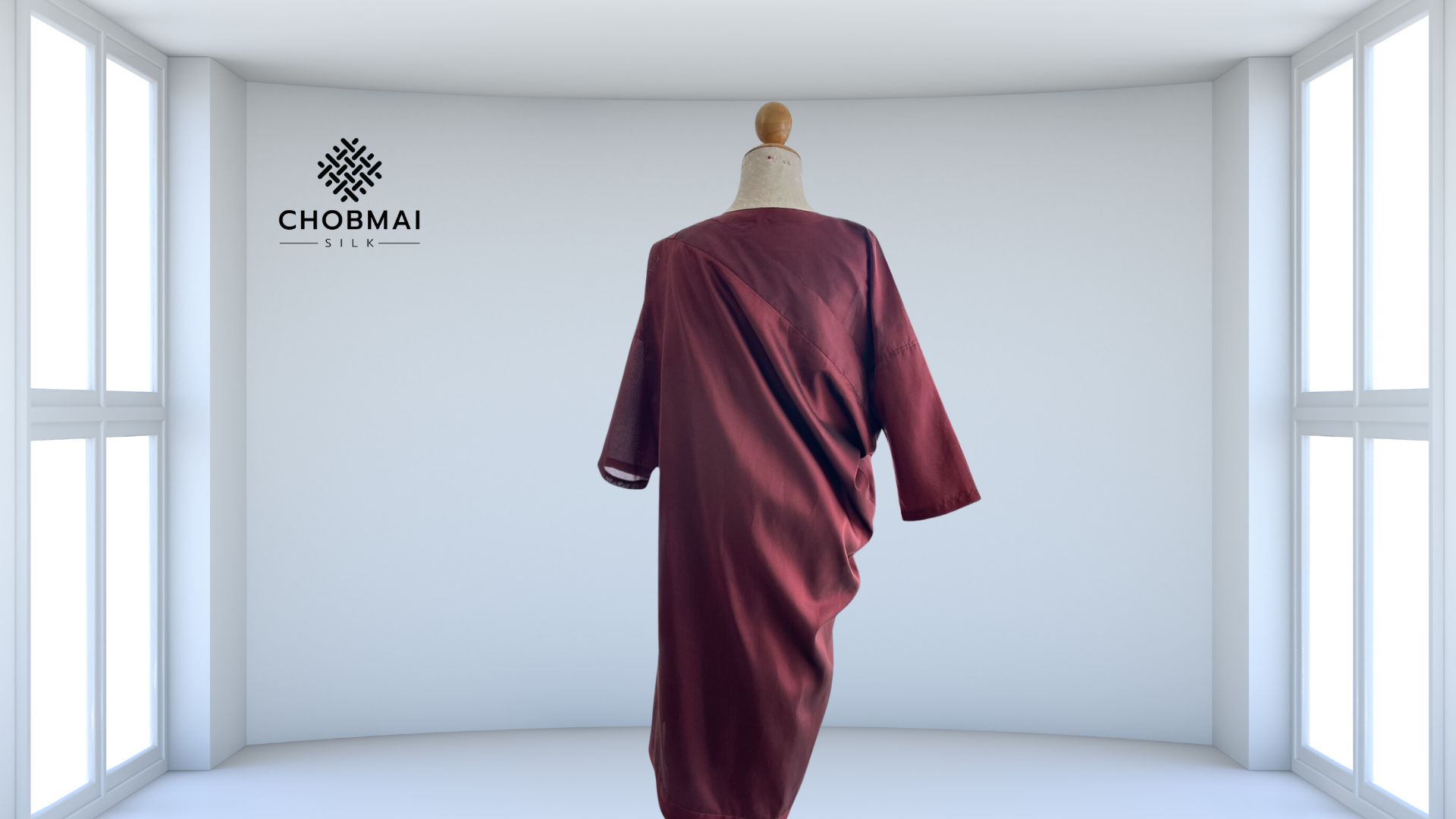 สั่งตัด (ไม่รวมผ้า) ชุดปฏิบัติธรรม ชุดแม่ชี เซ็ท4ชิ้น CUT-ST03026701