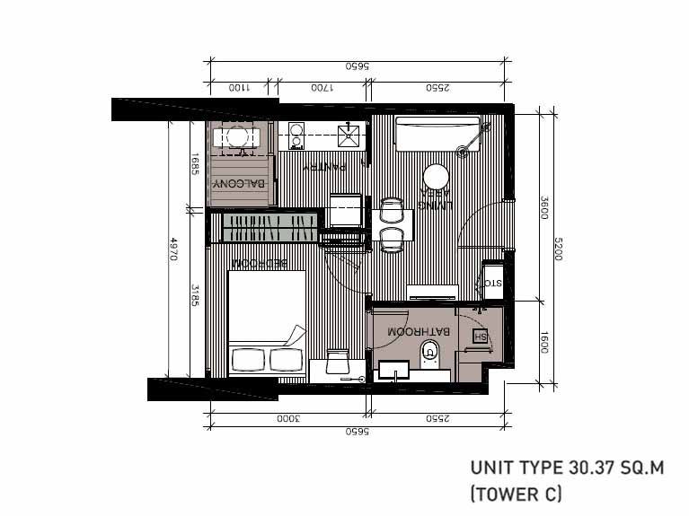 ขายดาวน์ คอนโด เดอะ เซนท์ เรสซิเดนซ์ เสปคห้อง+ส่วนกลางสุดหรู เพดาน2.9เมตร ใกล้5แยกลาดพร้าว New CBD