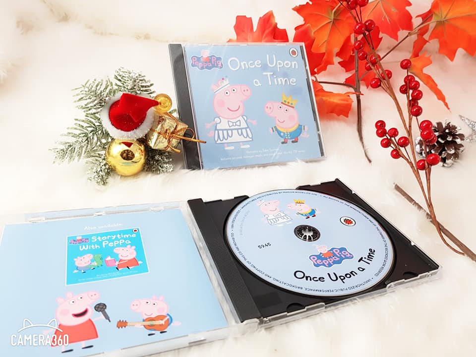 Peppa Pig: Once Upon a Time รวมนิทานเสียง Peppa Pig AUDIO CD 10 เรื่อง พร้อมส่ง