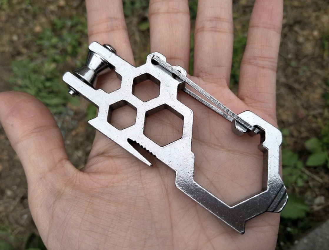 carabiner รอก multitool