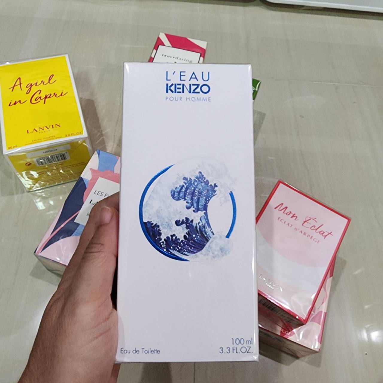 น้ำหอมแท้ Kenzo L' Eau Par Kenzo Pour Homme EDT 100ml กล่องซีล