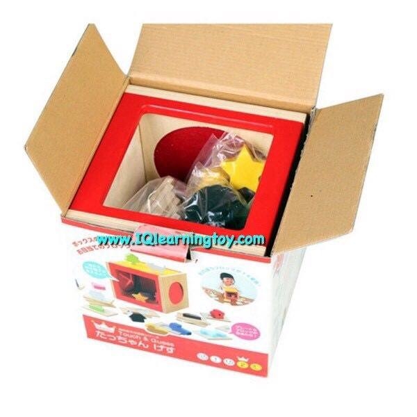 Shadow Puzzle blocks in the Box กล่องลึกลับ ของเล่นจับคู่รูปทรง-เงา ฝึกเรื่องประสาทสัมผัส สอนเรื่องสี รูปทรง ฝึกสมาธิ (3+)ส่งฟรี