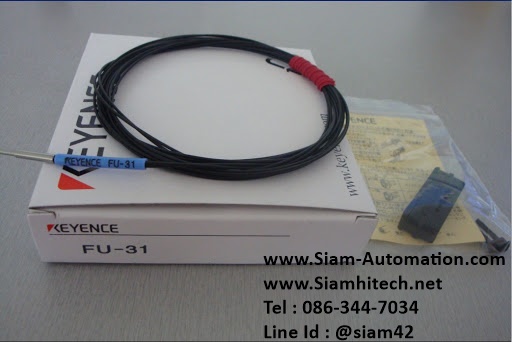 KEYENCE รุ่น FU-31 ไฟเบอร์ยูนิตตัวรับ (NEW)