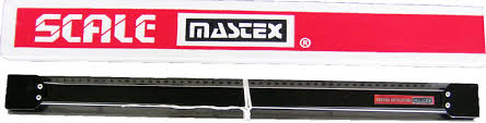 MASTEX ไม้ทีเลื่อน สีดำใส มีสเกล มาสเท็กซ์