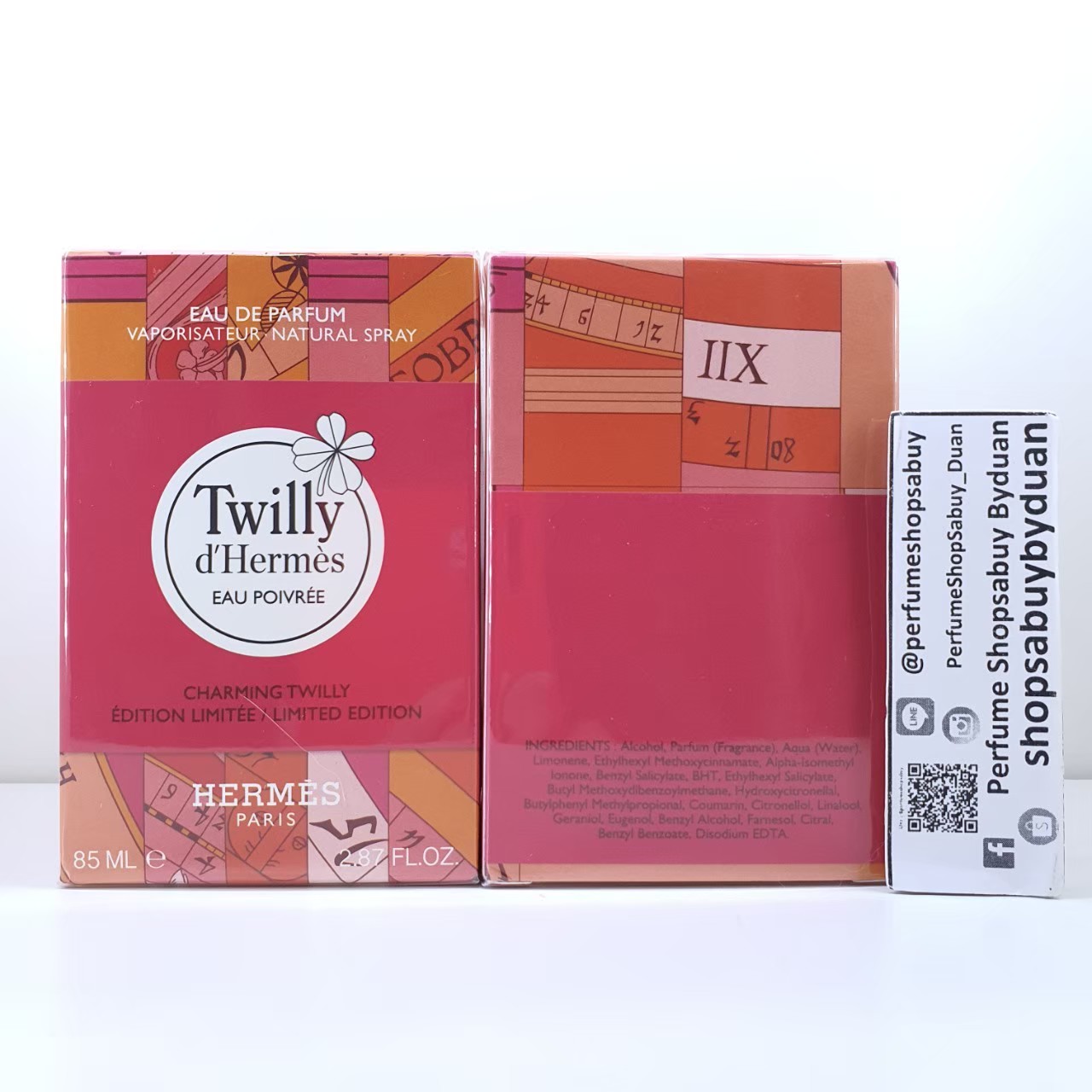 น้ำหอมแท้แบ่งขาย Hermes Twilly Eau Poivrèe Limited Edition EDP 💕Travel Size #แบบทดลอง