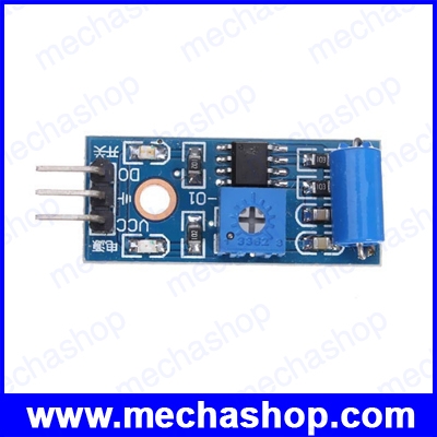 ไวเบรชั่นเซนเซอร์ เซนเซอร์วัดแรงสั่นสะเทือน SW-420 Normally Closed Vibration Sensor Module SPST-NC สำหรับ Arduino