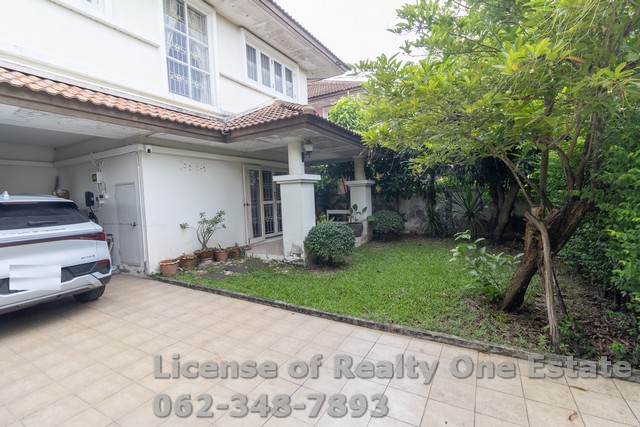 ขายบ้านเดี่ยว ม.โรยัลปาร์ควิลล์ สุวินทวงศ์ พร้อมเฟอร์นิเจอร์ไม้สักแท้ทั้งหลัง ราคาพร้อมโอน