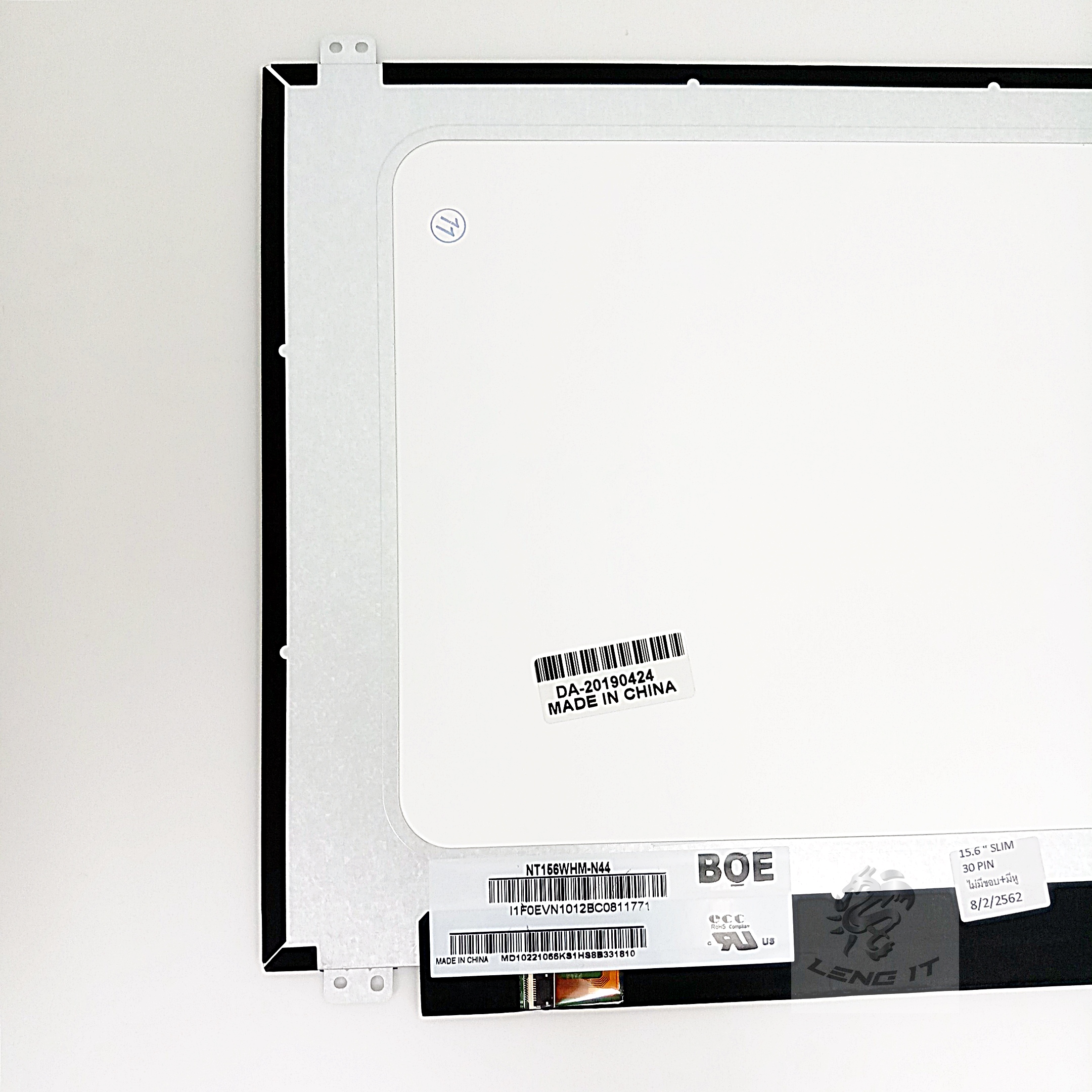 LED Panel จอโน๊ตบุ๊ค ขนาด 15.6 นิ้ว SLIM 30 PIN ไม่มีขอบ +แต่มีหู (35 CM)