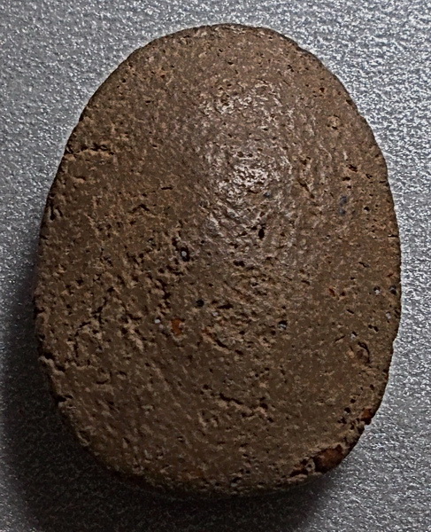 พระเม็ดบัว เนื้อดิน ลพ.อ๋อย วัดไทร บางขุนเทียน ปี 2490