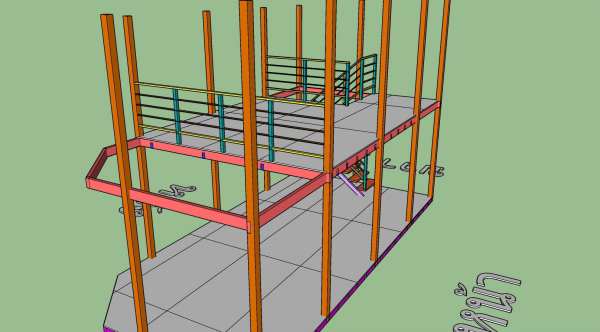 ออฟฟิศสำเร็จรูป 2 ชั้น ขนาด4.00x8.00 เมตร