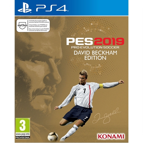 PS4: Pro Evolution Soccer 2019 [PES 2019] - David Backham Edition / Steelbook (Z2) [ส่งฟรี EMS]