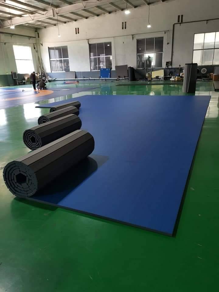 เสื่อม้วนXPE สนามBJJ หนา5cm วัสดุมีความหยืดหยุ่นสูง