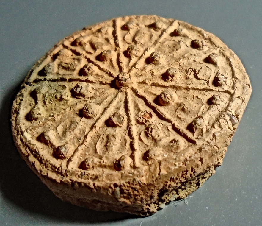 งบน้ำอ้อย เนื้อดิน ลป.ยิ้ม วัดเจ้าเจ็ด อยุธยา ปี 2475